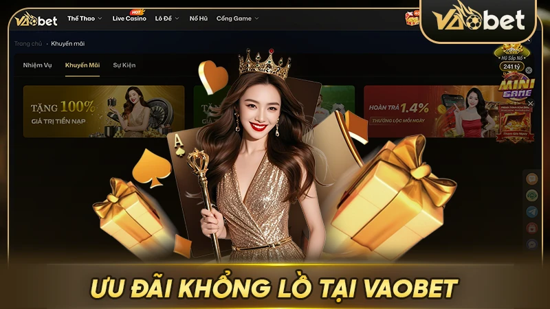 Hệ thống ưu đãi khổng lồ nhà cái dành cho tất cả thành viên tham gia